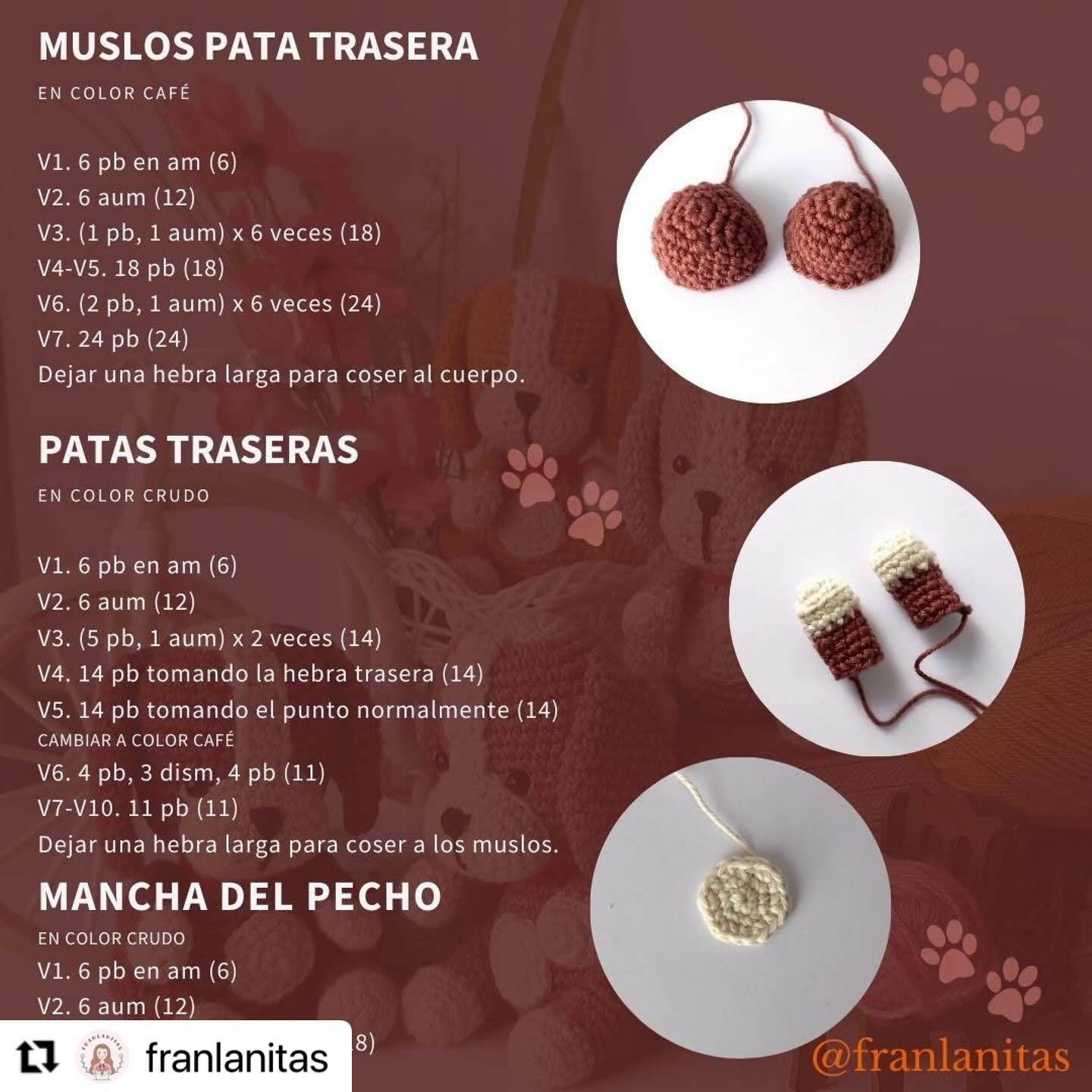 Fiesta de Cachorros: Patrón de Ganchillo Gratis