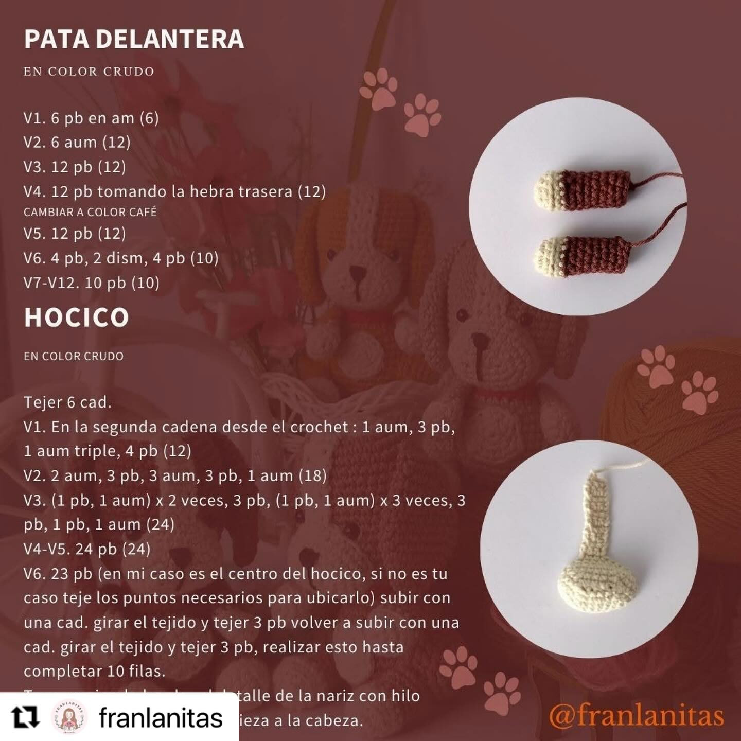 Fiesta de Cachorros: Patrón de Ganchillo Gratis