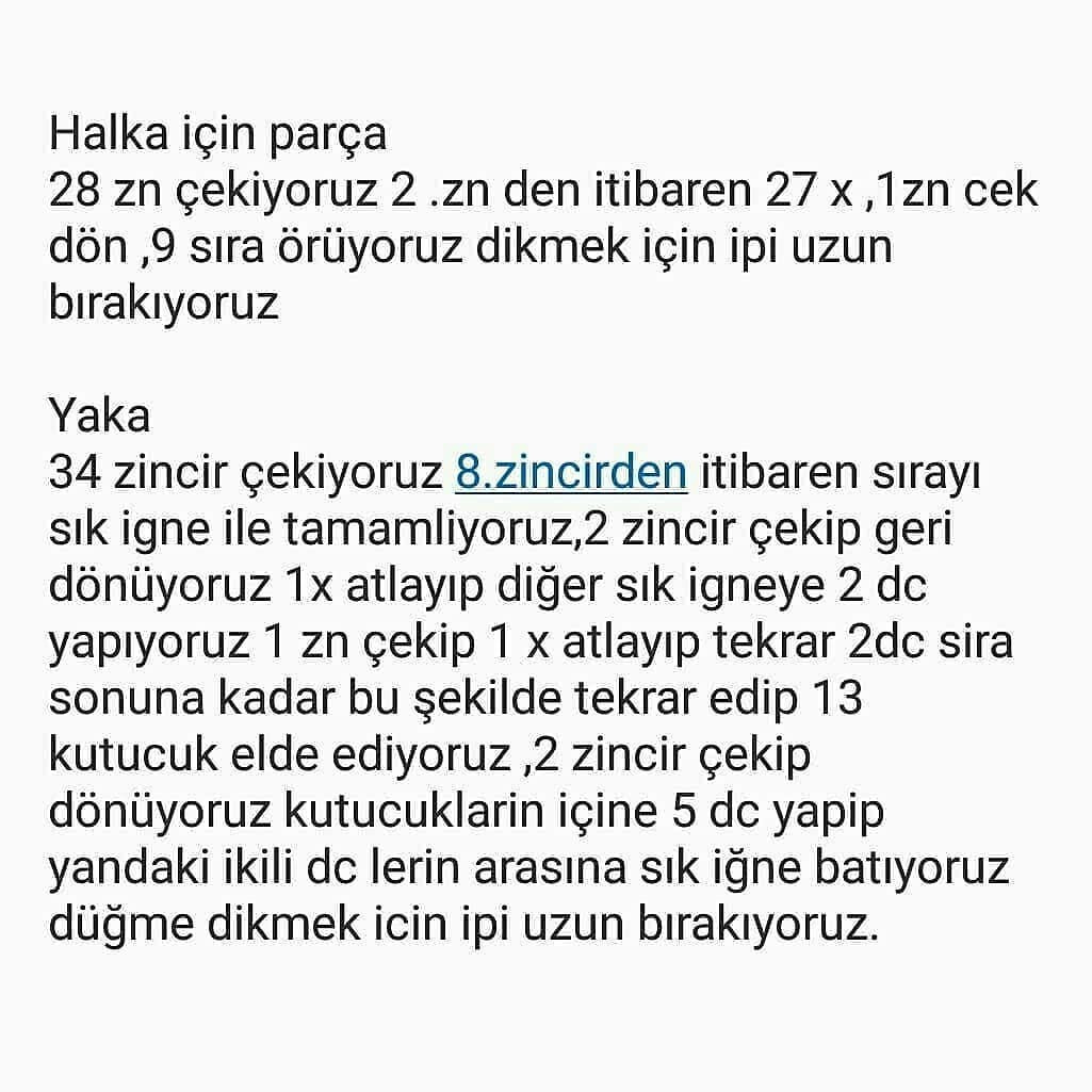 Fil Çıngırak Amigurumi Tarifi