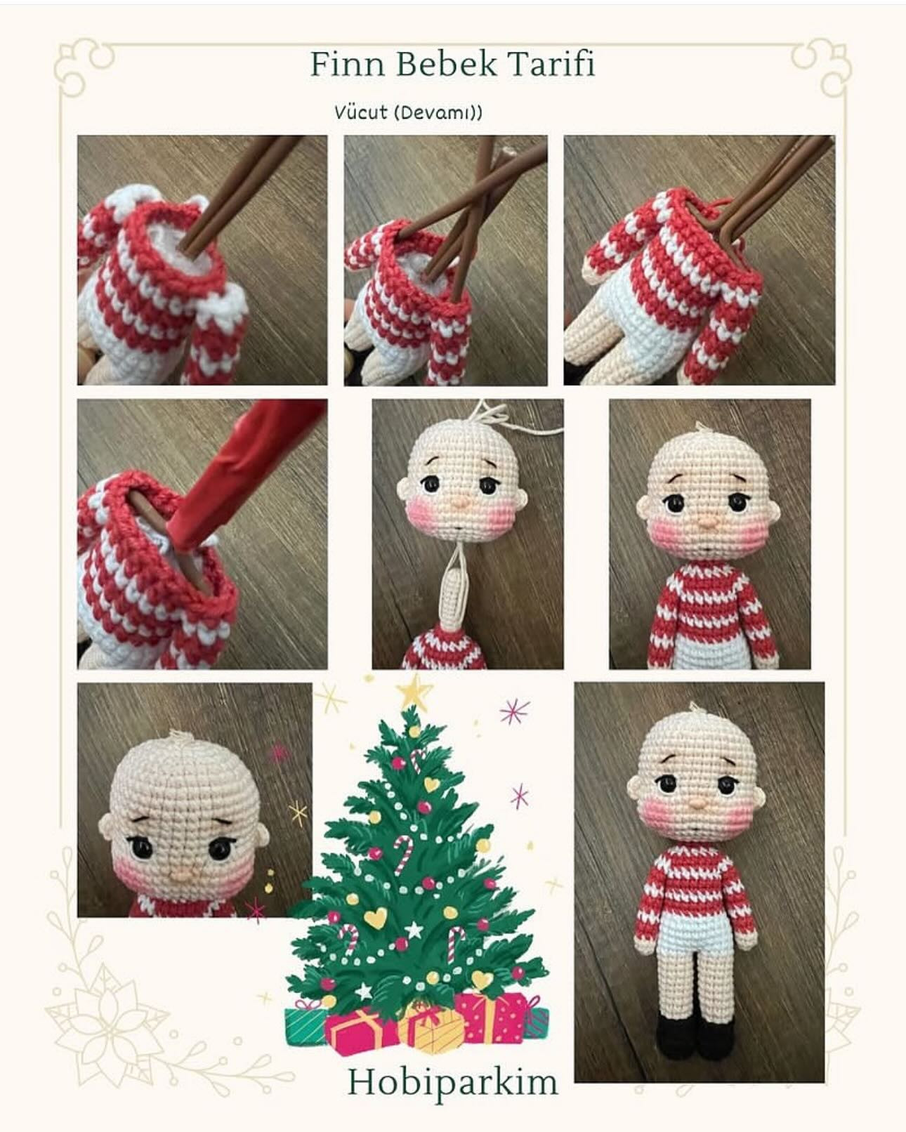 Finn Bebek Amigurumi Yapımı