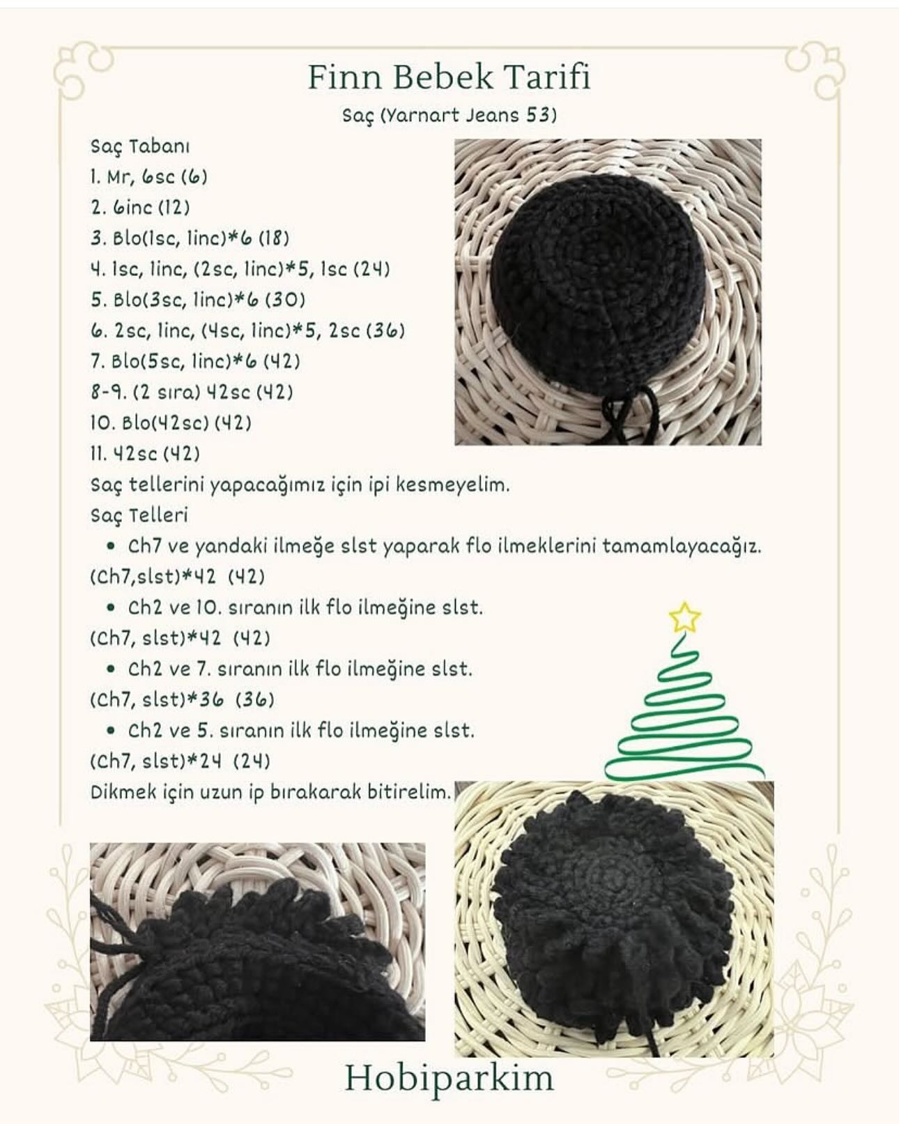 Finn Bebek Amigurumi Yapımı