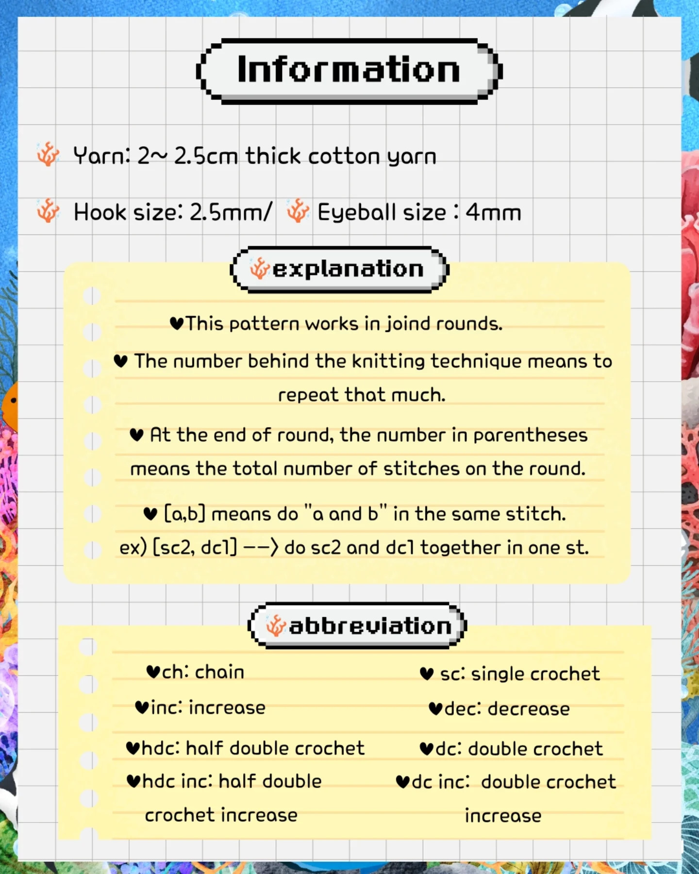 Five Free Crochet Fish Patterns