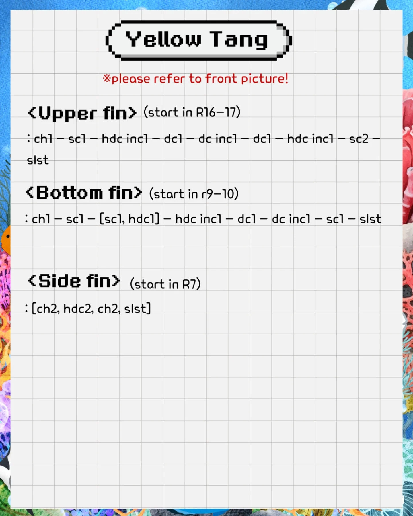 Five Free Crochet Fish Patterns