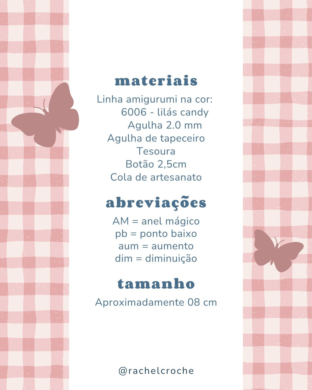 Florzinha e Borboleta: Gráfico de Crochê Grátis