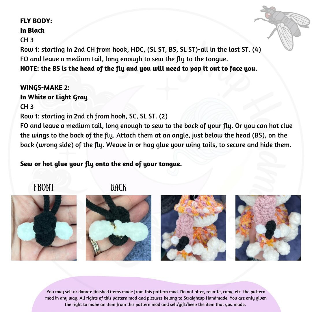 🪰 Fly Mod for Finn the Frog AND Freya the Frog Snuggler 🪰