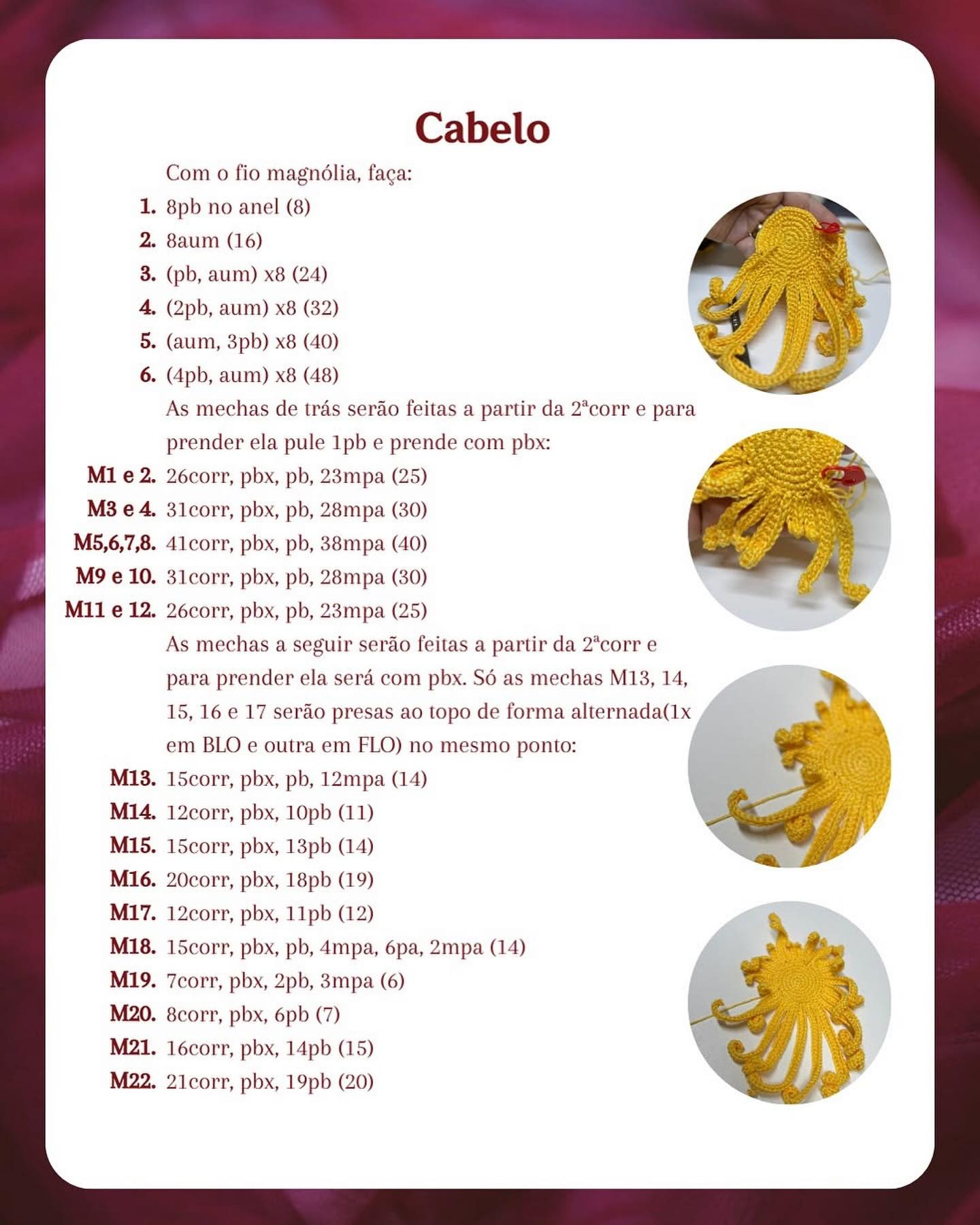 Folía: Gráfico de Amigurumi Grátis para Fazer