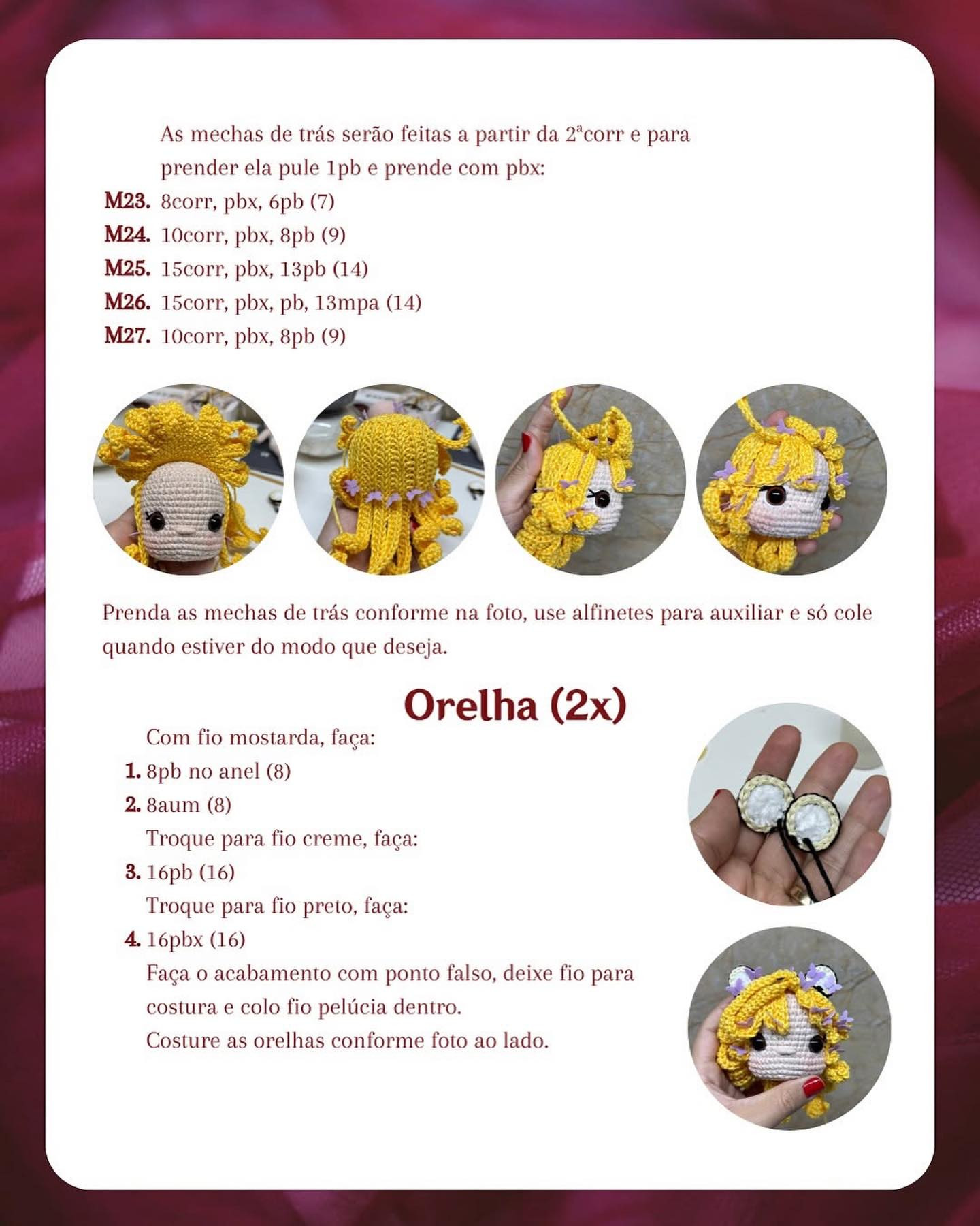 Folía: Gráfico de Amigurumi Grátis para Fazer