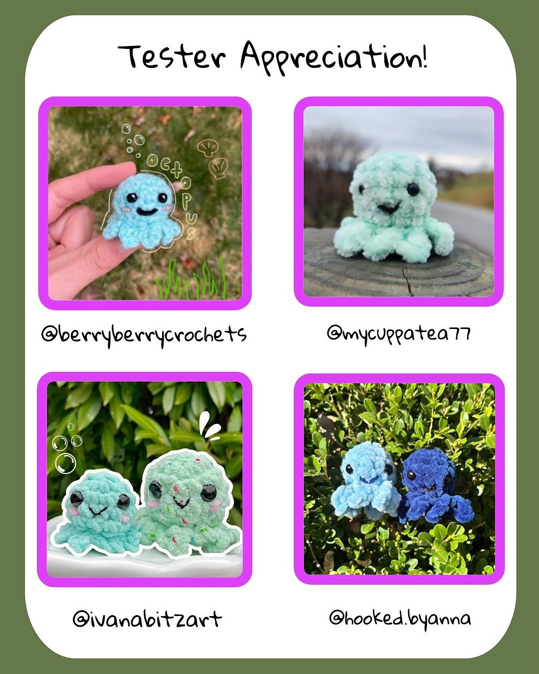 Free 10-Minute Mini Octopus Crochet Pattern!
