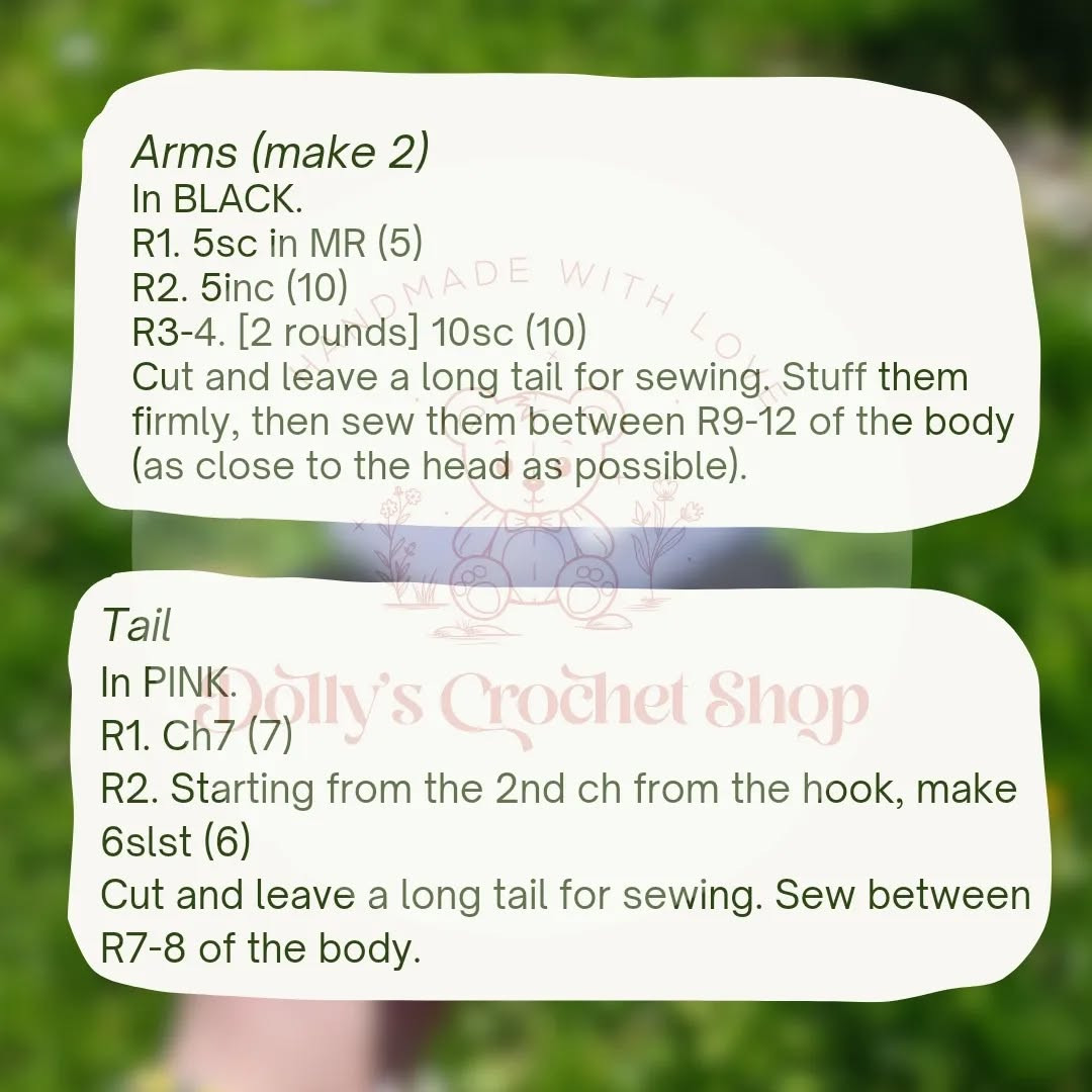 Free Amigurumi Opossum Crochet Pattern