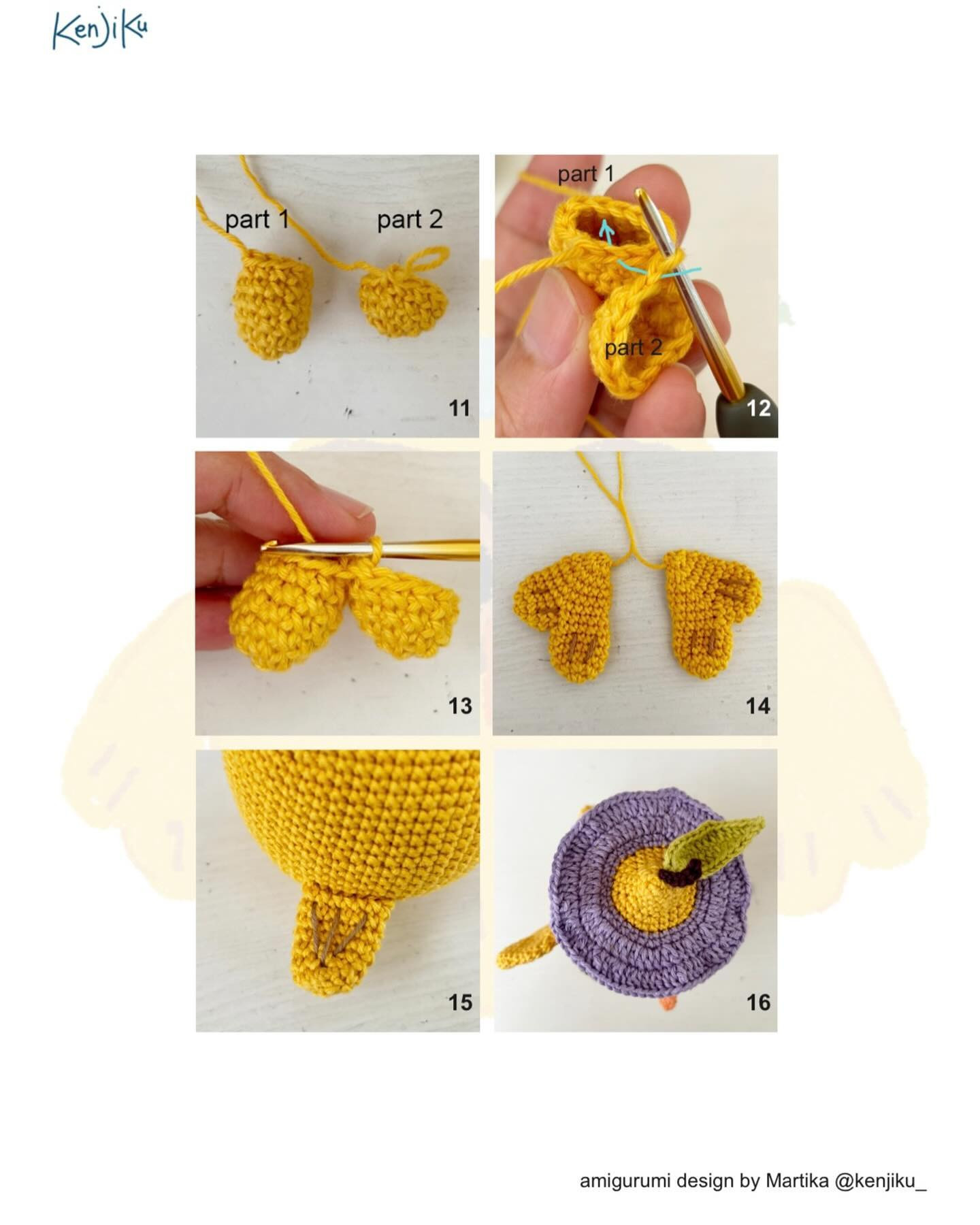 Free Amigurumi Owl Lemon Pattern