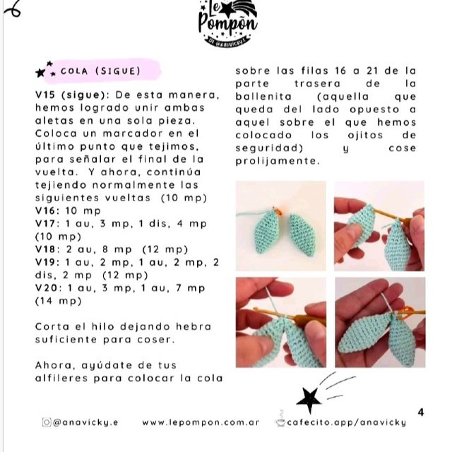 Free Amigurumi Whale Crochet Pattern