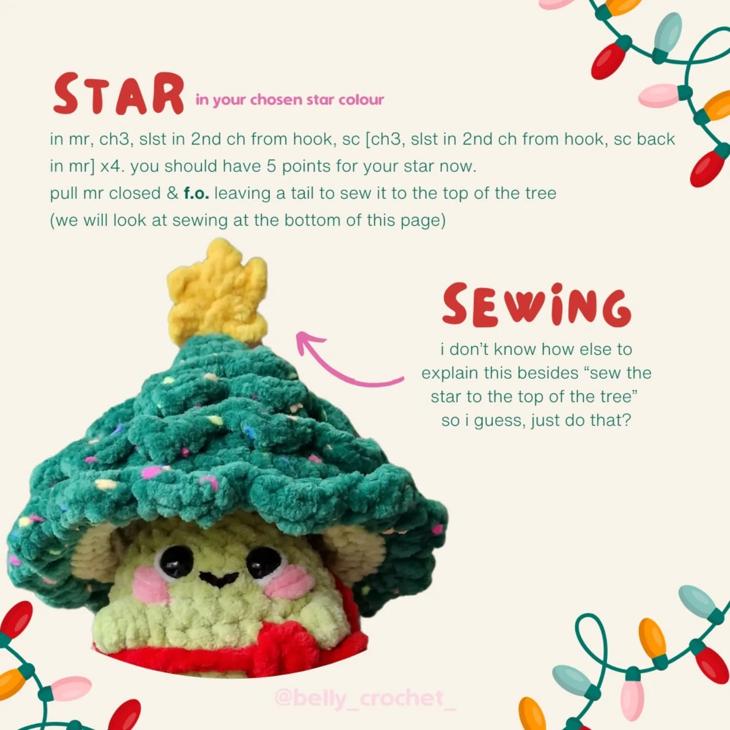 Free Christmas Tree Cap Crochet Mod for Buttshroom