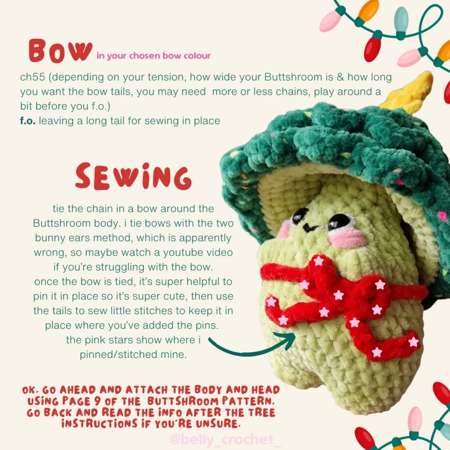 Free Christmas Tree Cap Crochet Mod for Buttshroom