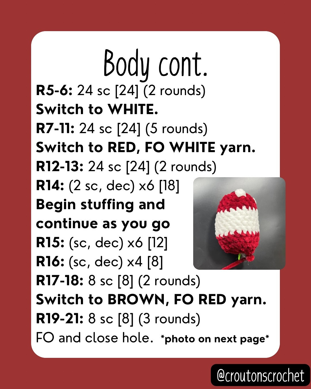 Free Cowbernet Sauvignon Crochet Pattern