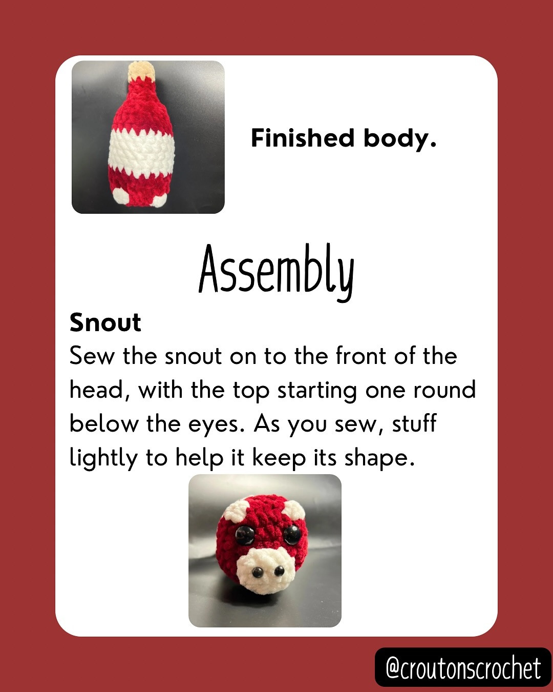 Free Cowbernet Sauvignon Crochet Pattern