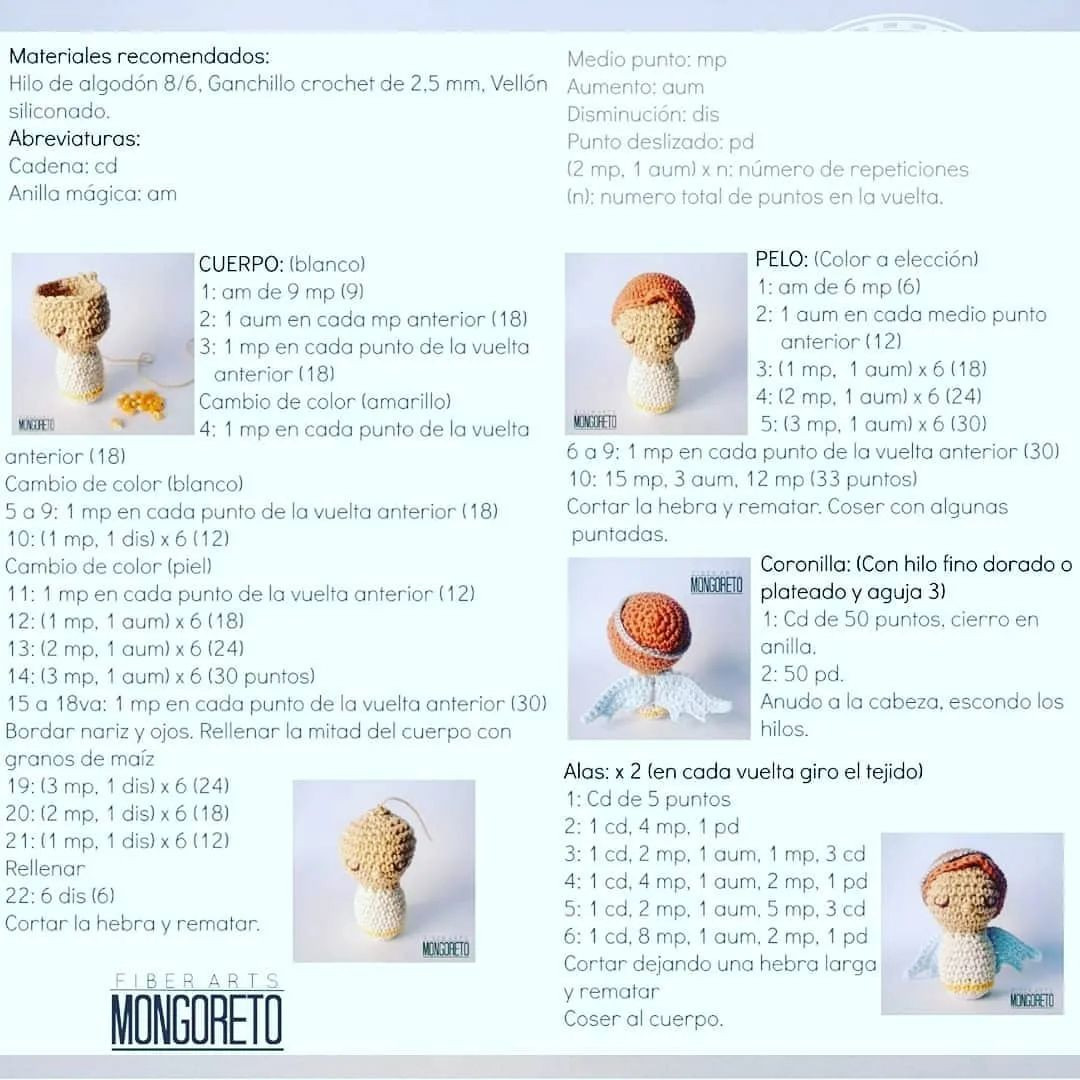 Free Crochet Angel Pattern: Adorable Amigurumi