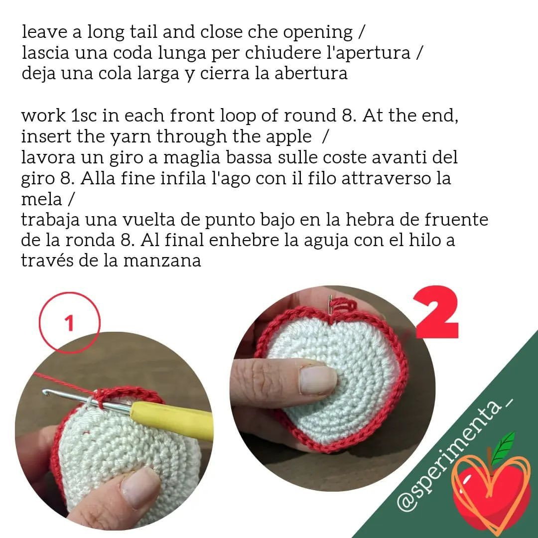 Free Crochet Apple Pattern: Cute & Easy
