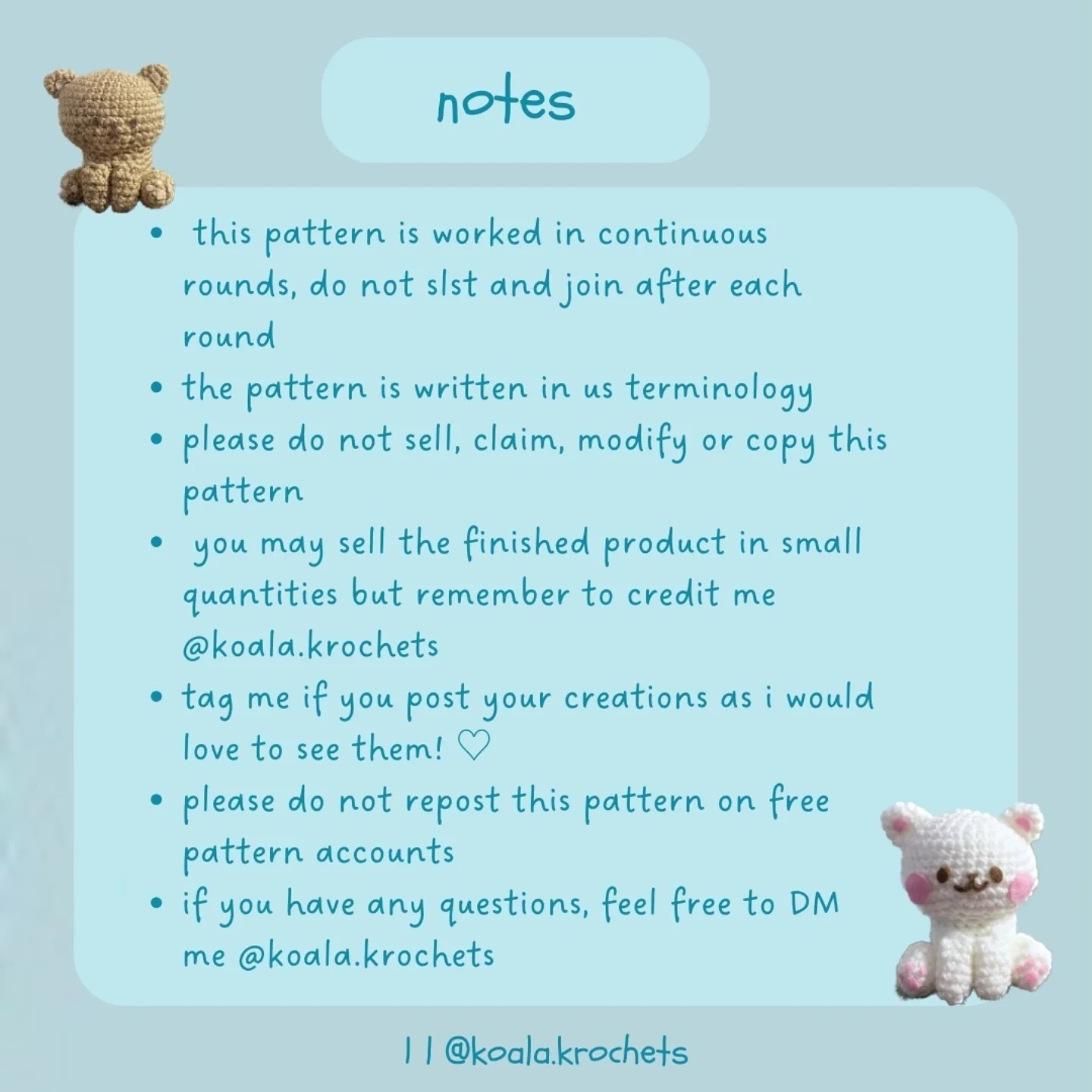 Free Crochet Bear Pattern: Adorable Amigurumi!