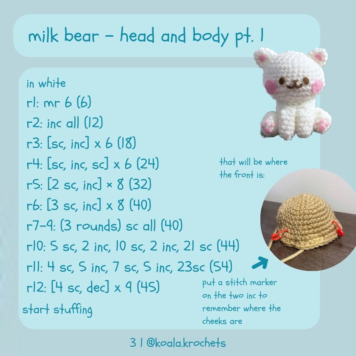 Free Crochet Bear Pattern: Adorable Amigurumi!