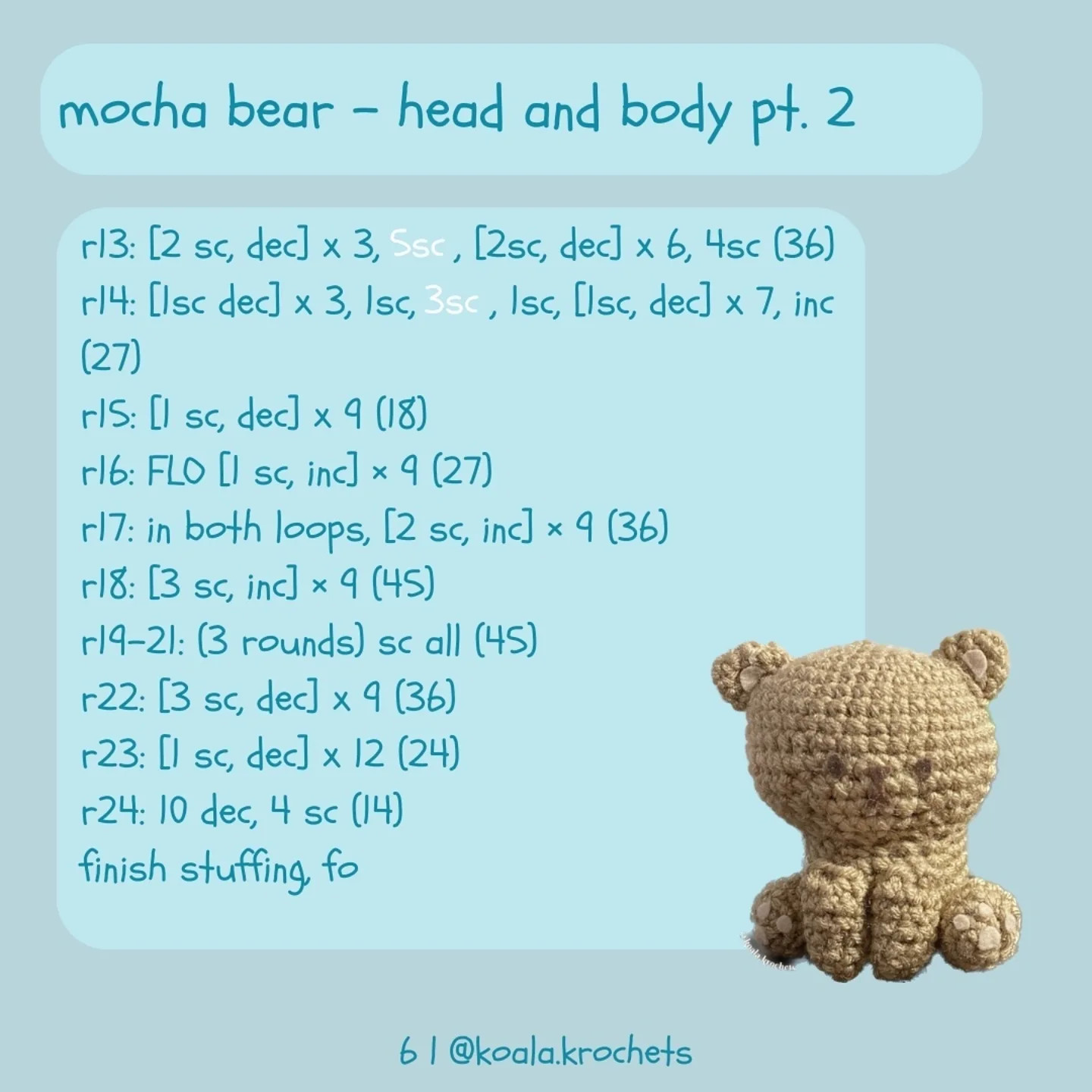 Free Crochet Bear Pattern: Adorable Amigurumi!