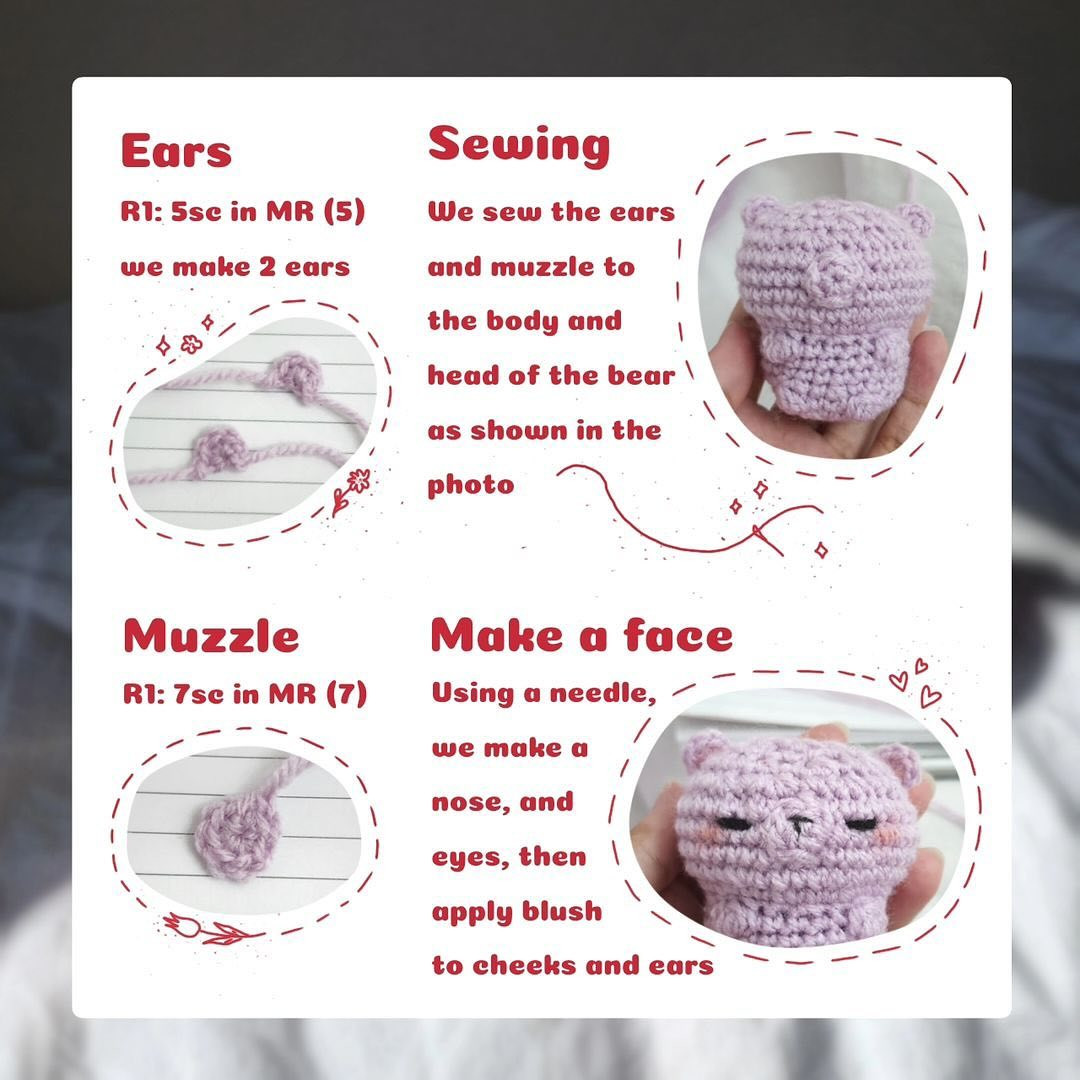 Free Crochet Bear Pattern Released!