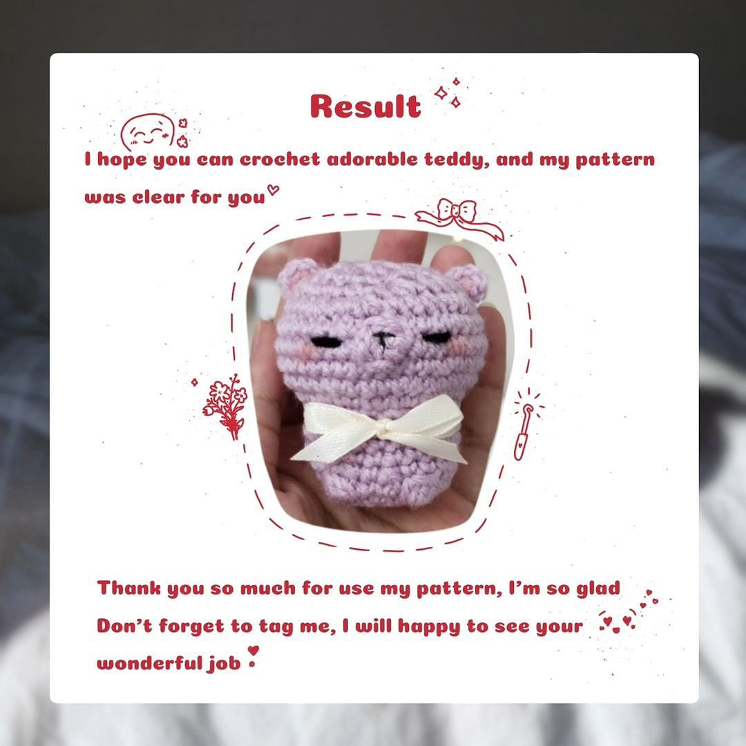 Free Crochet Bear Pattern Released!