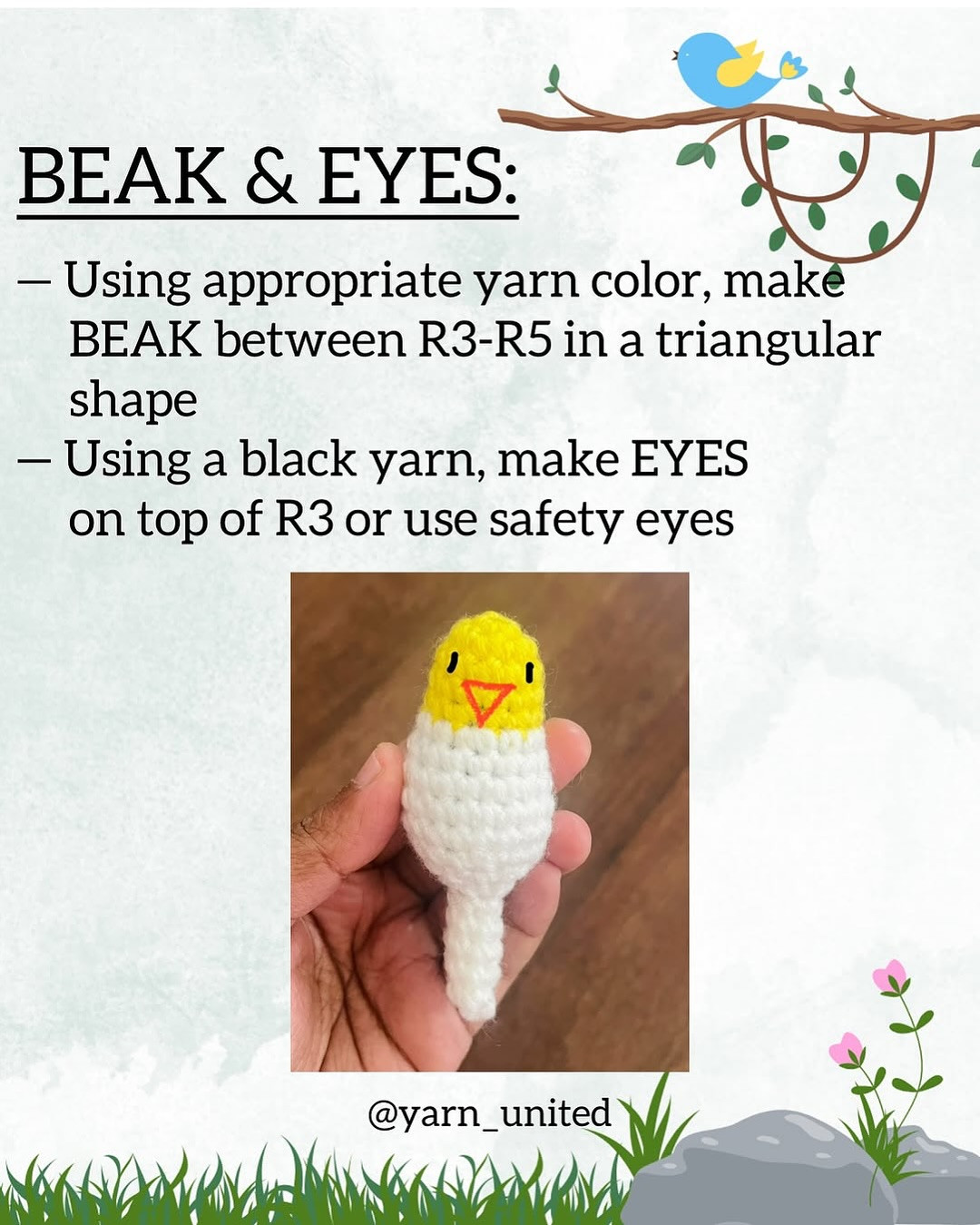 Free Crochet Bird Pattern: Adorable Three-Bird Set