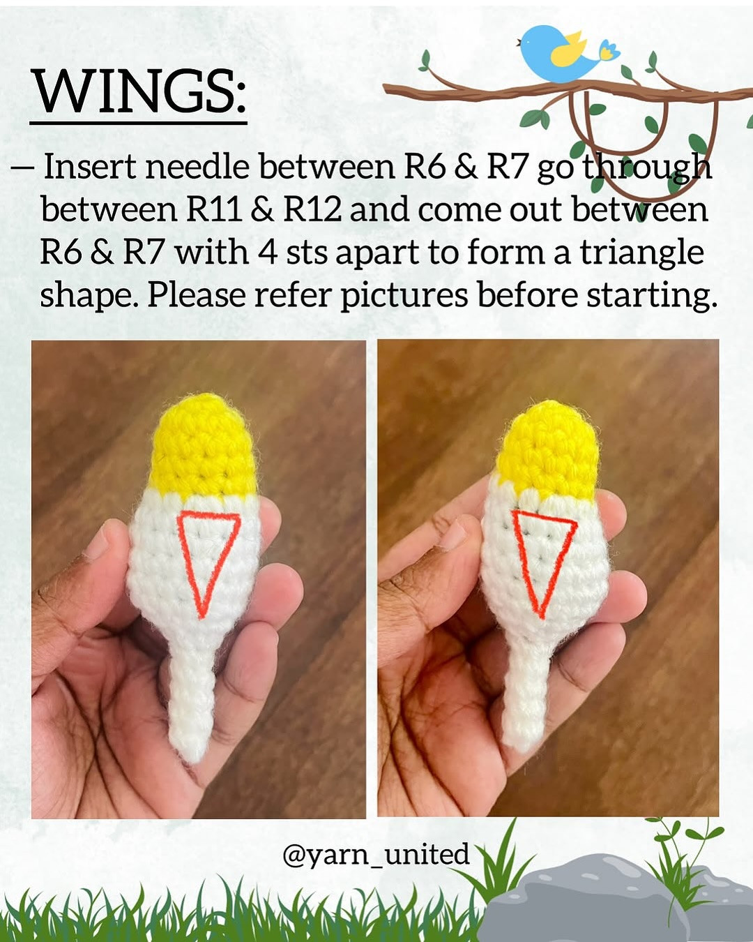 Free Crochet Bird Pattern: Adorable Three-Bird Set