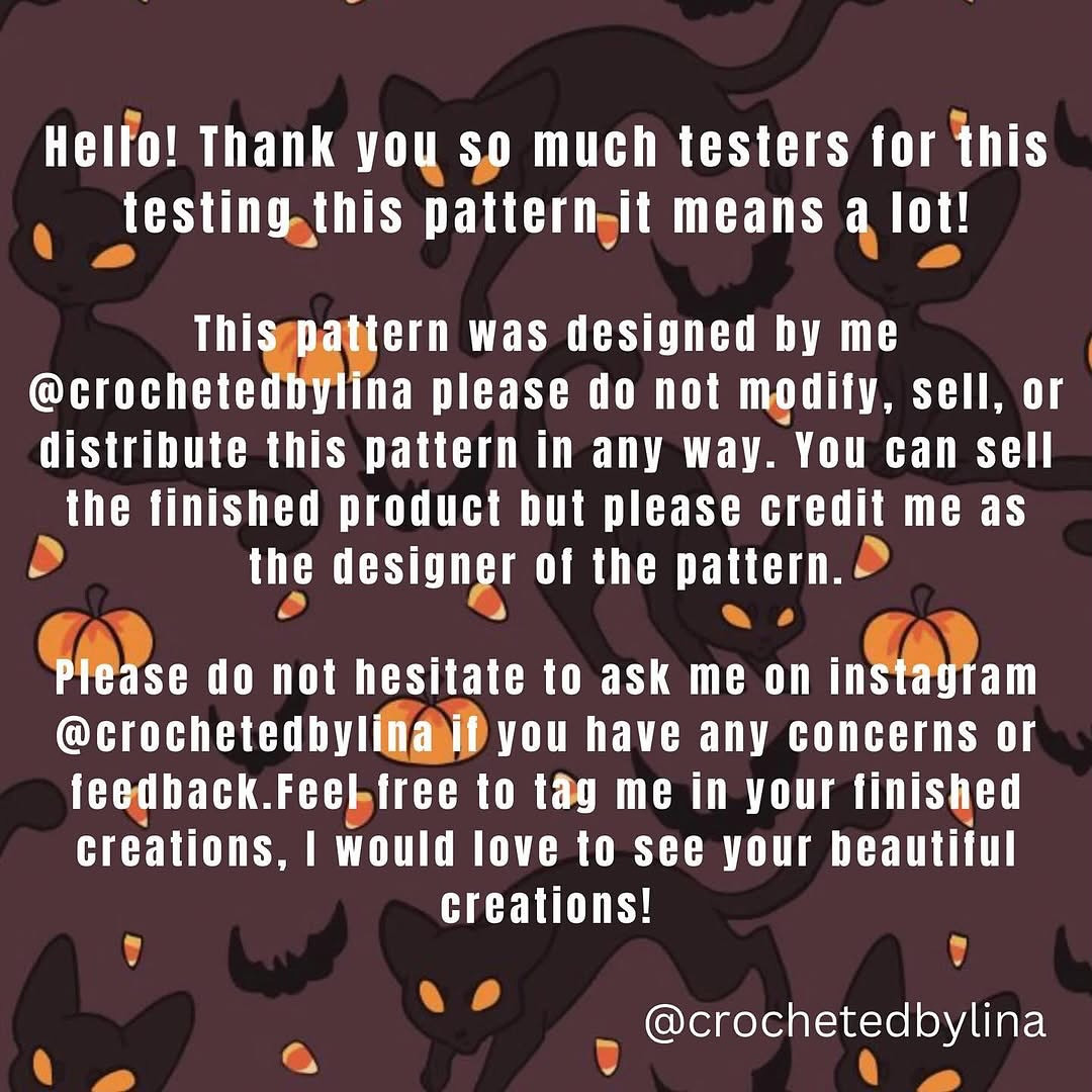 Free Crochet Black Cat Pattern Release!