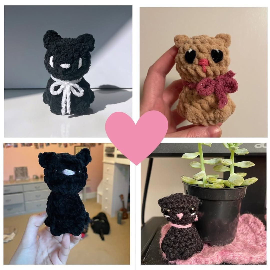 Free Crochet Black Cat Pattern Release!