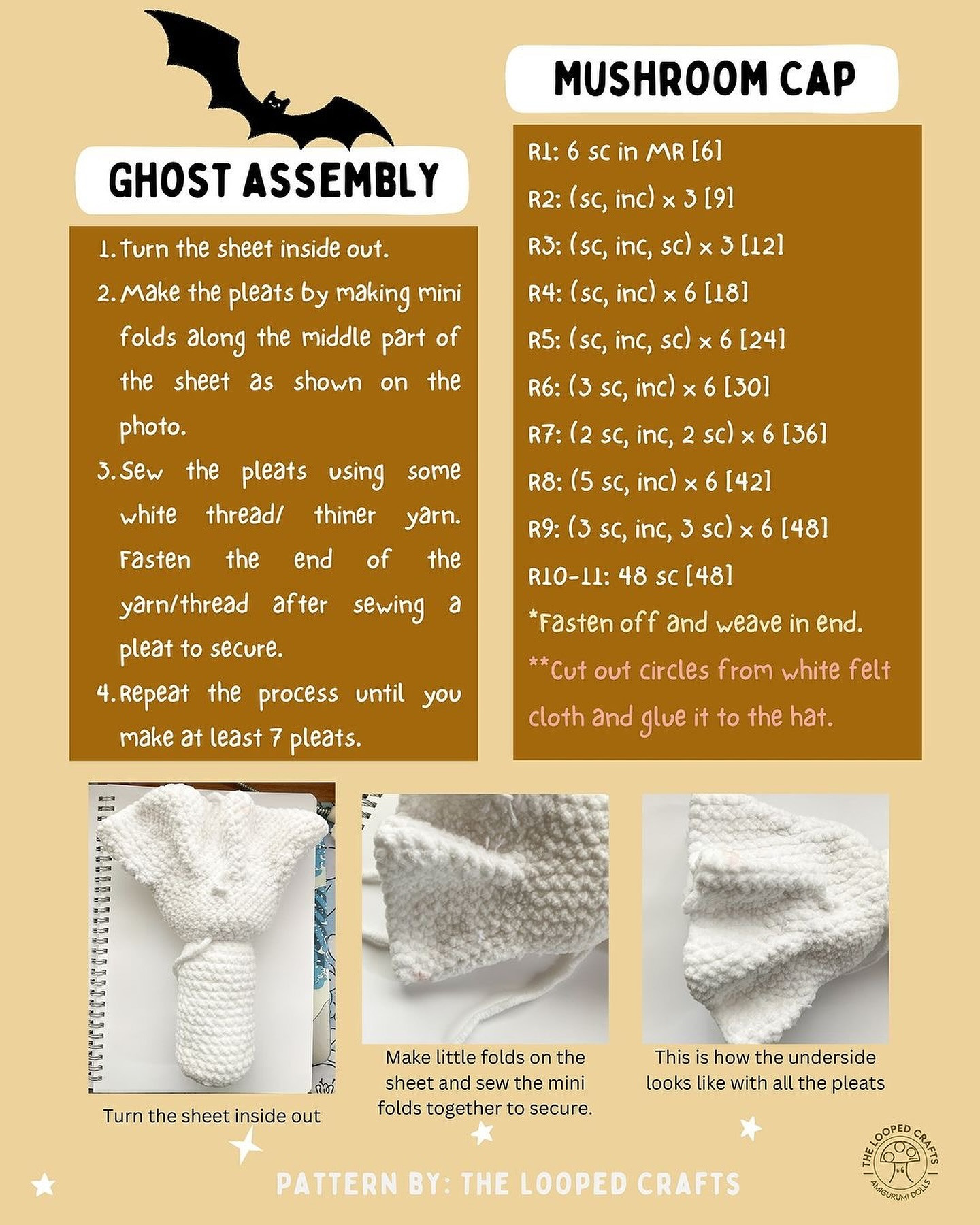 Free Crochet Boo! Amigurumi Pattern