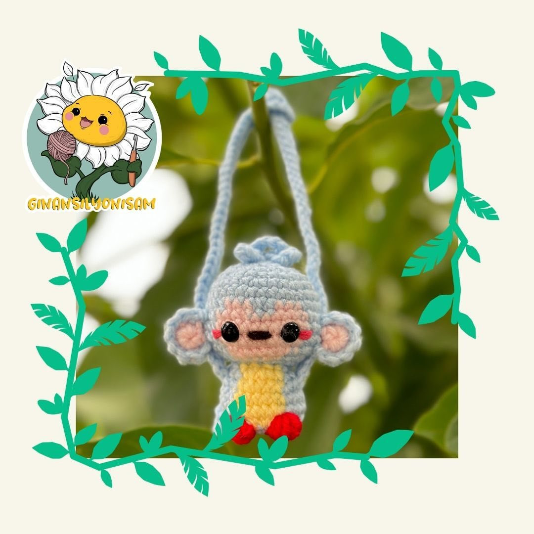 Free Crochet Boots Mod for Mango the Monkey Amigurumi