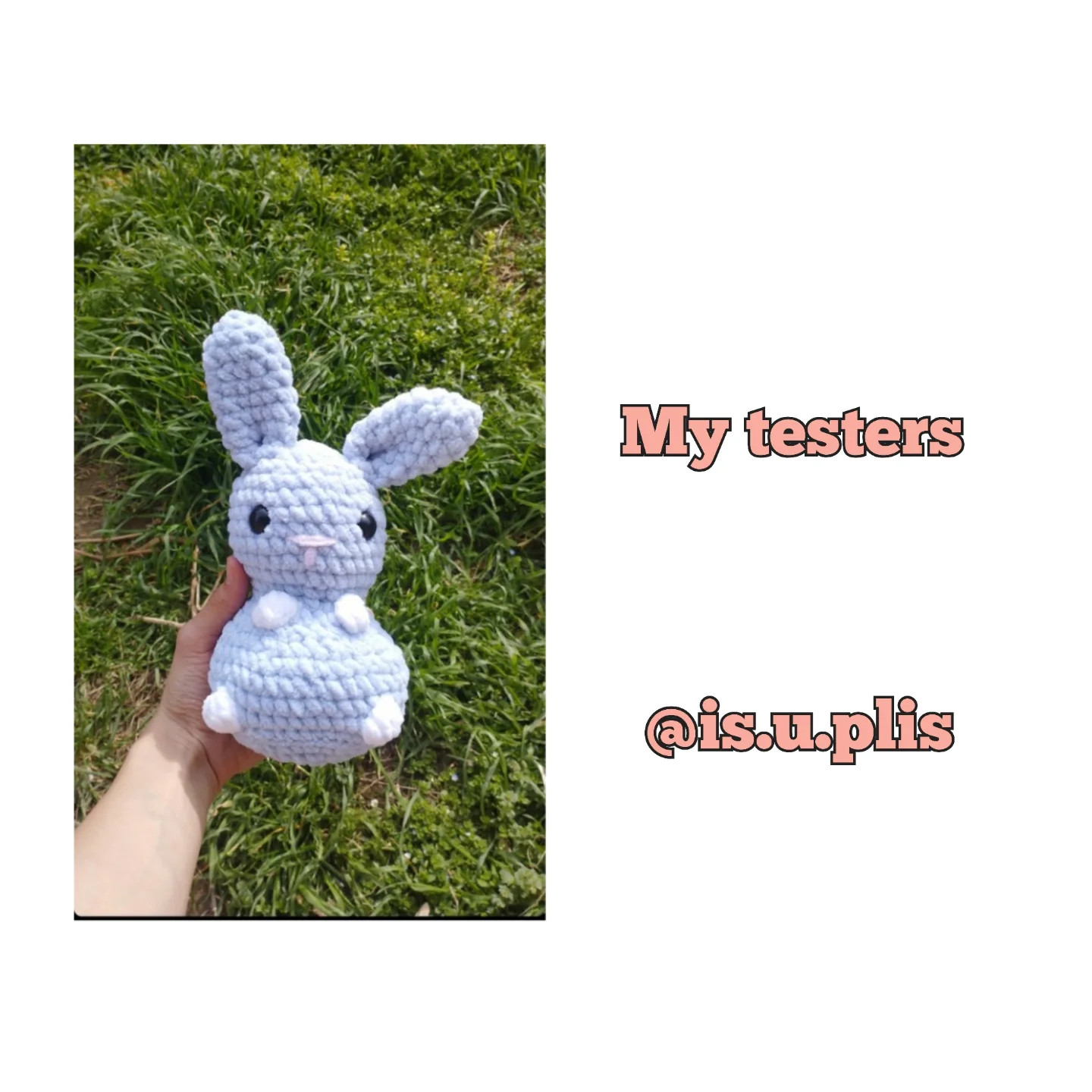 Free Crochet Bunny Pattern: Tester Appreciation