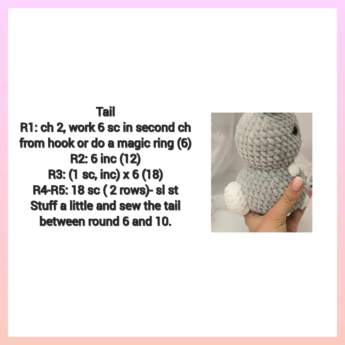 Free Crochet Bunny Pattern: Tester Appreciation