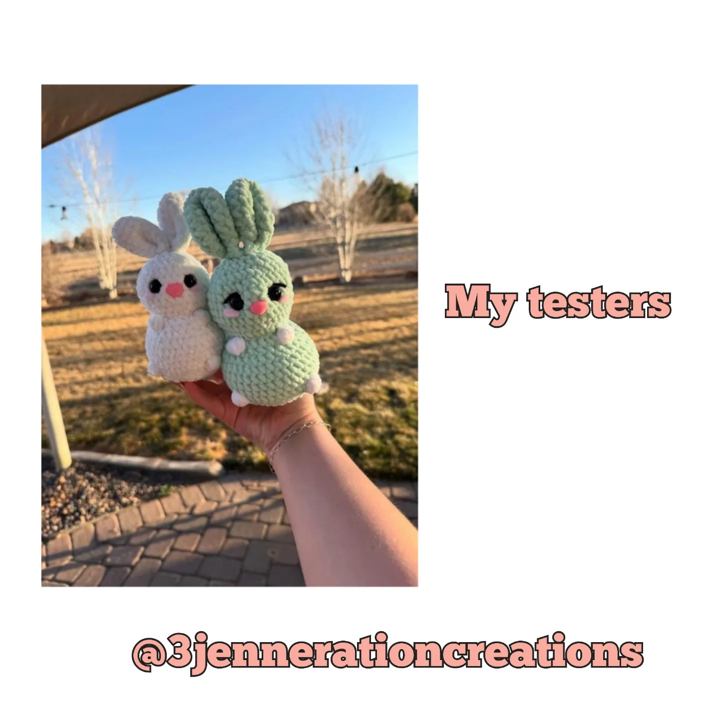 Free Crochet Bunny Pattern: Tester Appreciation
