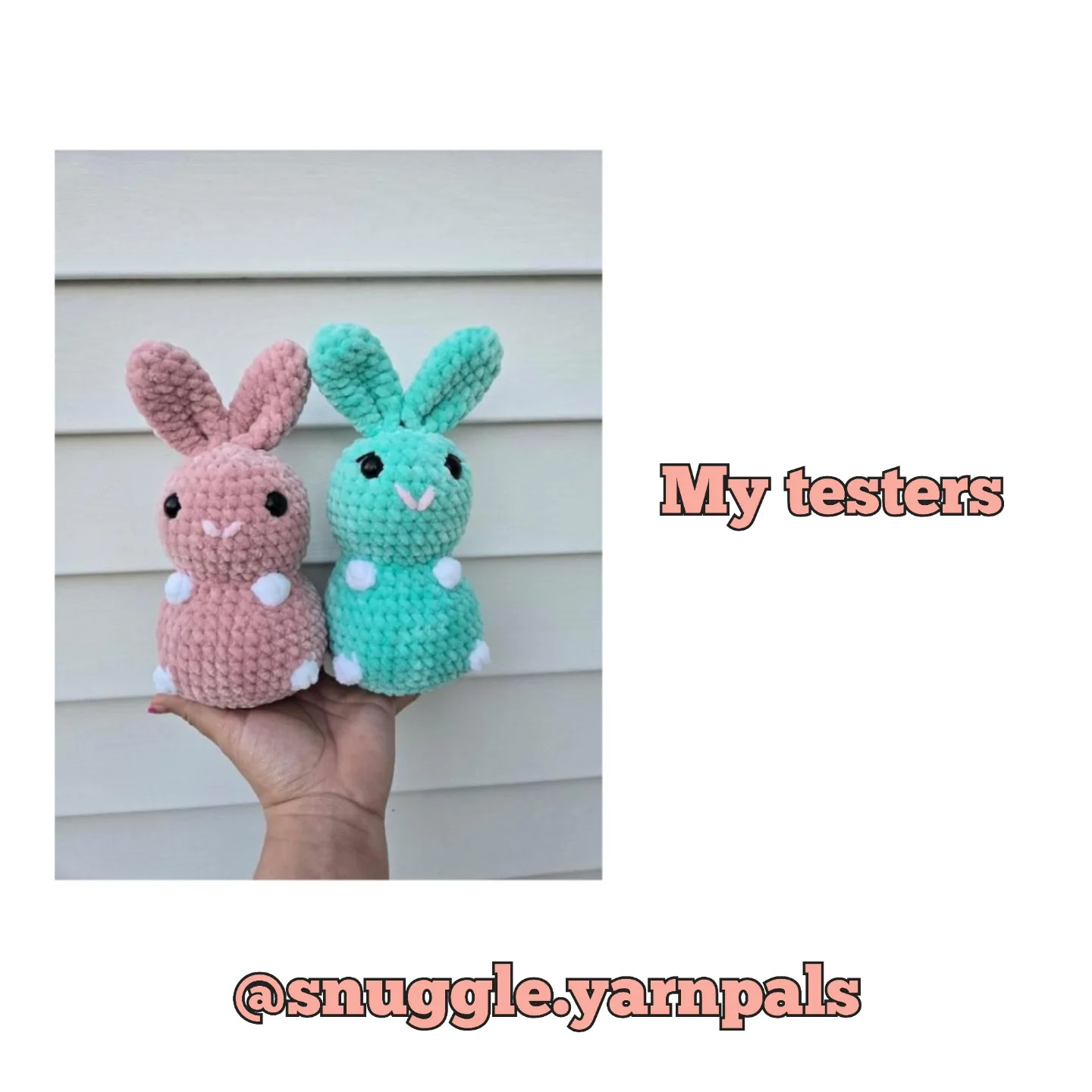 Free Crochet Bunny Pattern: Tester Appreciation