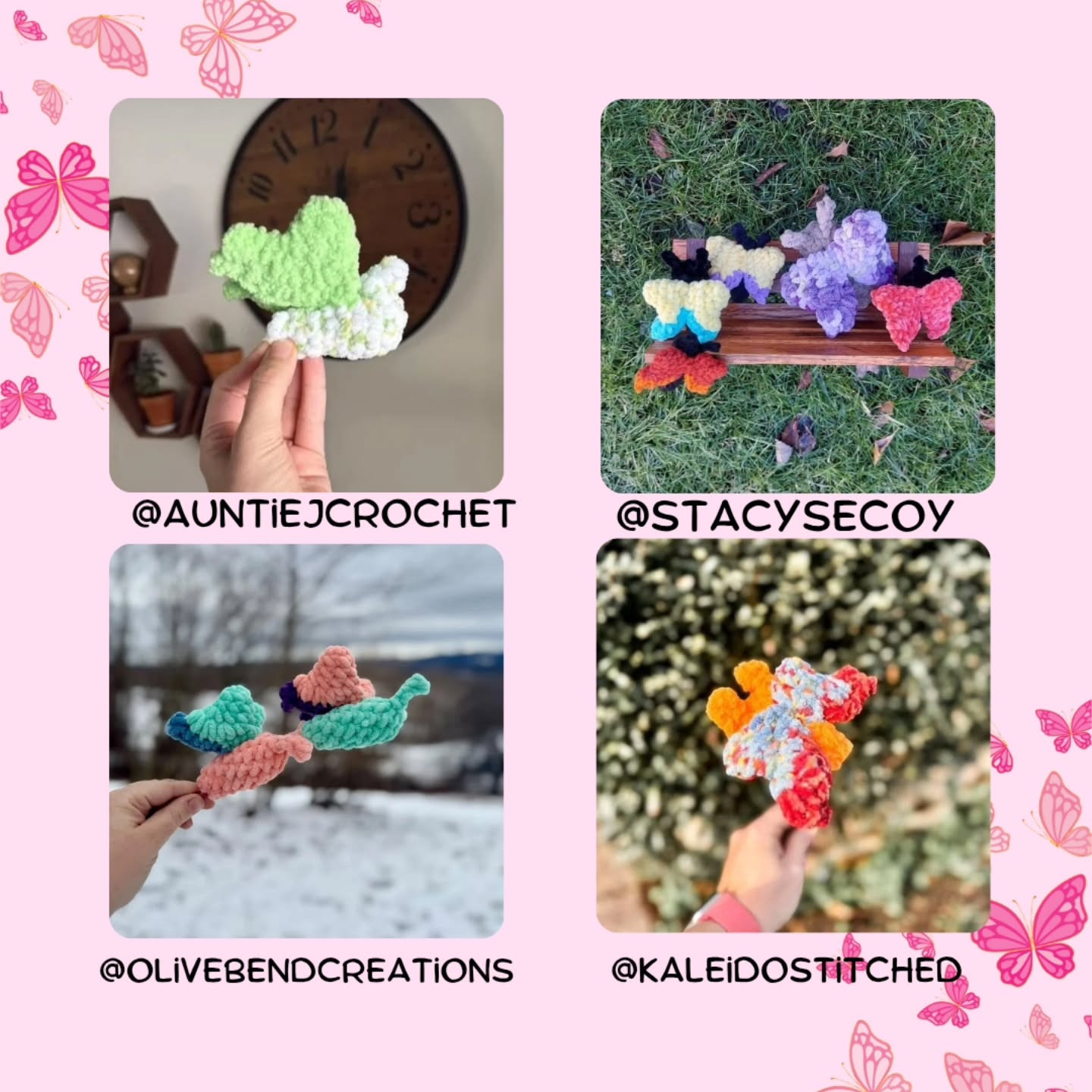 Free Crochet Butterfly Pattern Chart