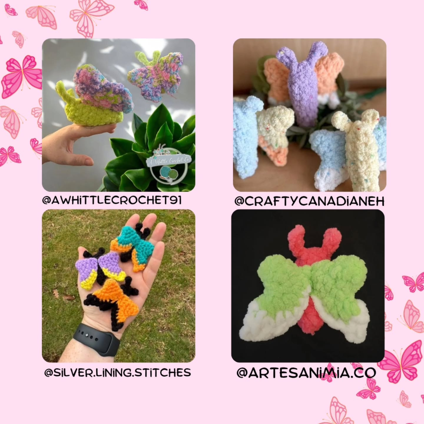 Free Crochet Butterfly Pattern Chart