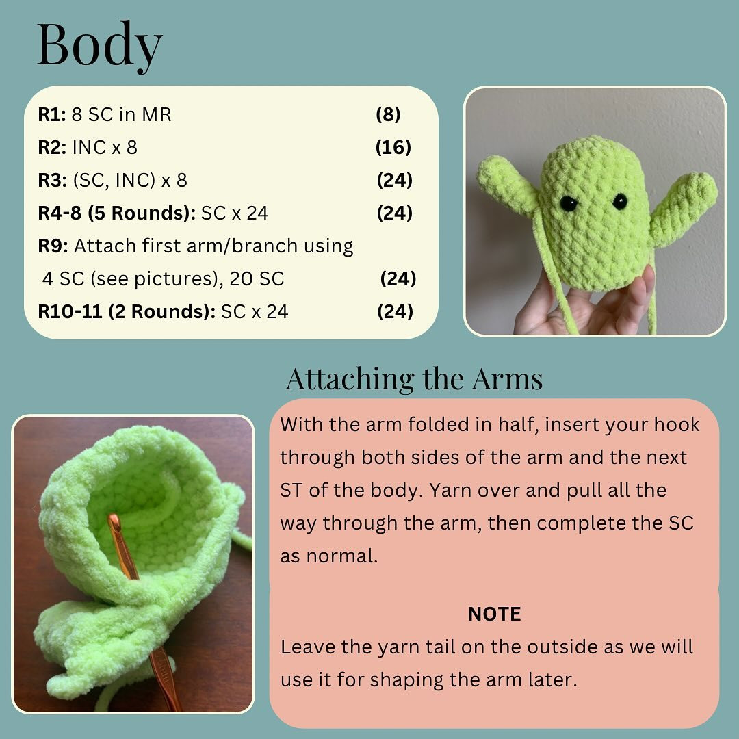 Free Crochet Cactus Pattern: Adorable Cowboy Hat