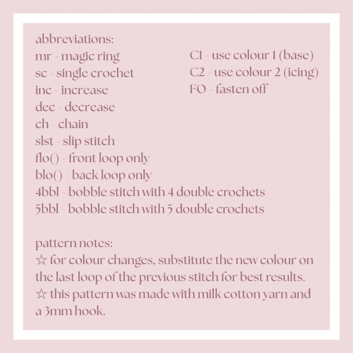 Free Crochet Cake Pattern: Adorable Amigurumi ⋆. 𐙚 ˚ crochet coquette cake pattern release!