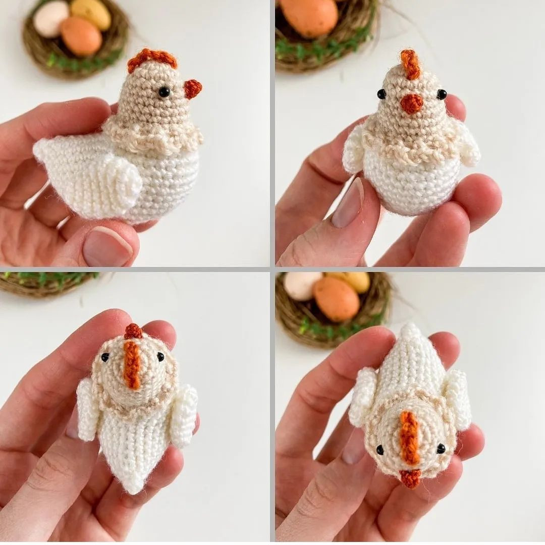 Free Crochet Chick Pattern: Adorable Easter Craft