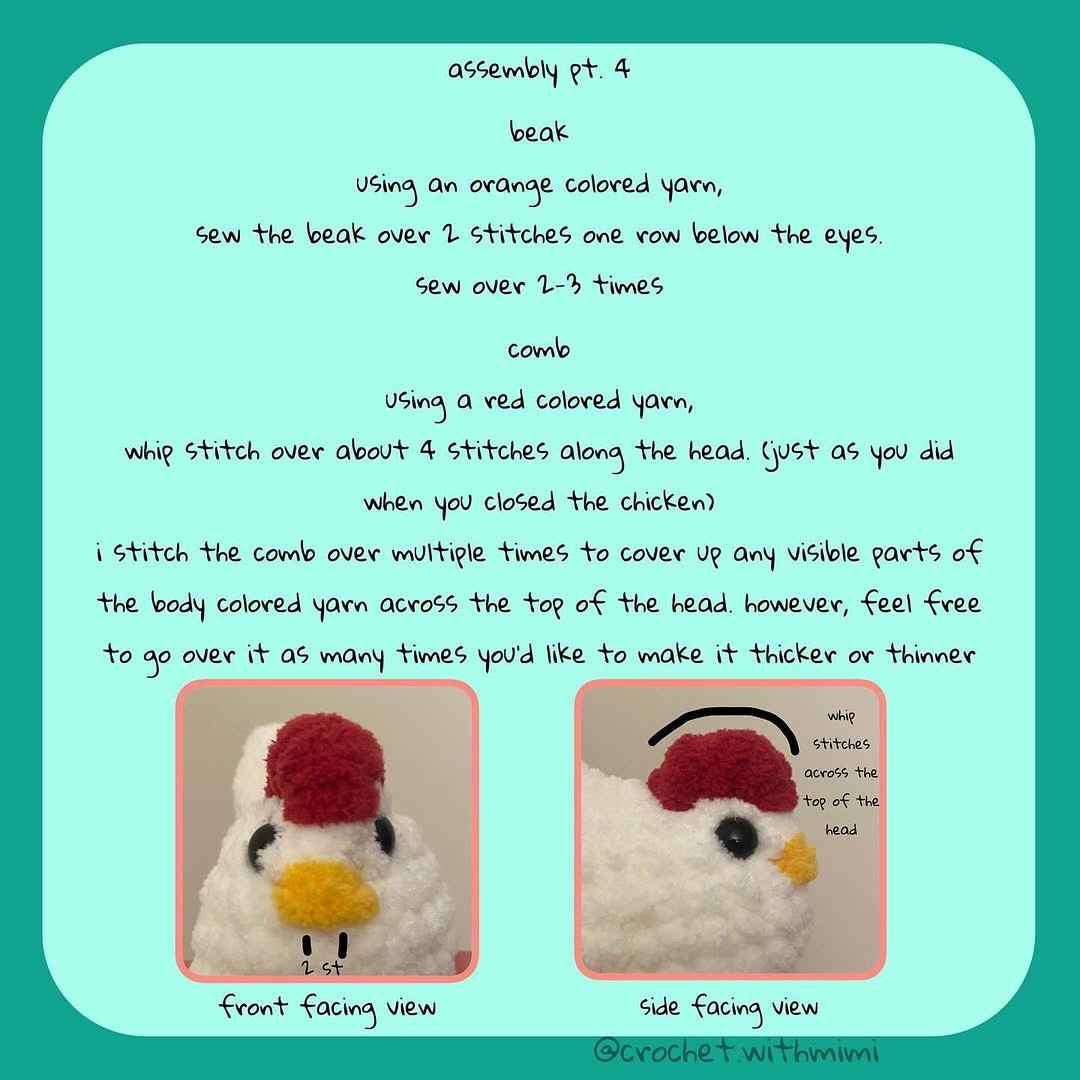 Free Crochet Chick Pattern Released!