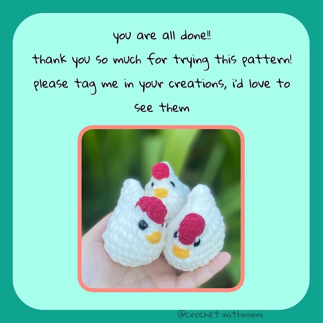 Free Crochet Chick Pattern Released!