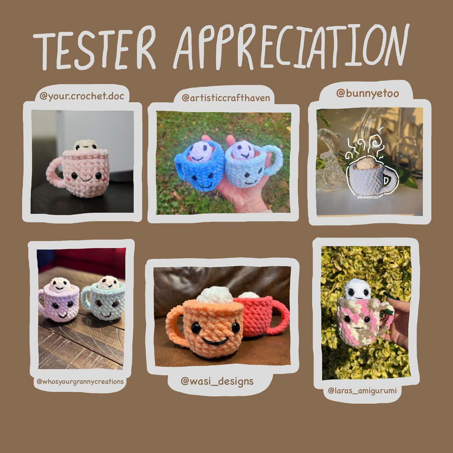 Free Crochet Cocoa Pop Pattern!