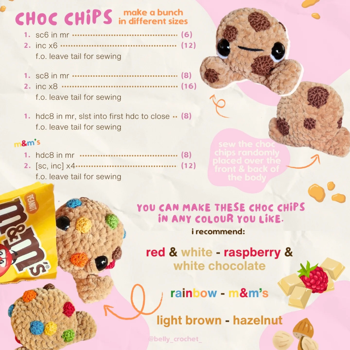 Free Crochet Cookie Pattern!