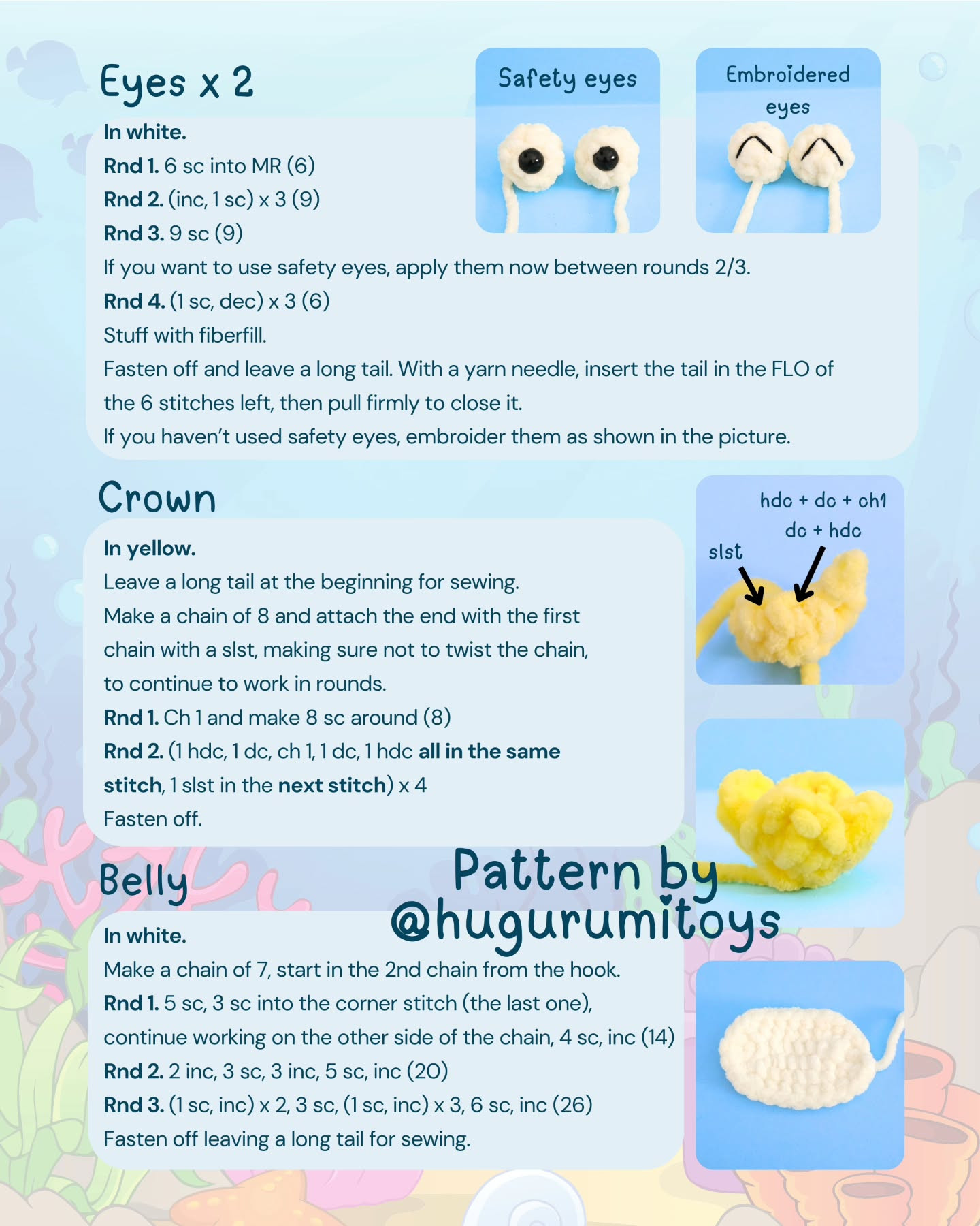 Free Crochet Crab Pattern: Adorable Amigurumi Toys