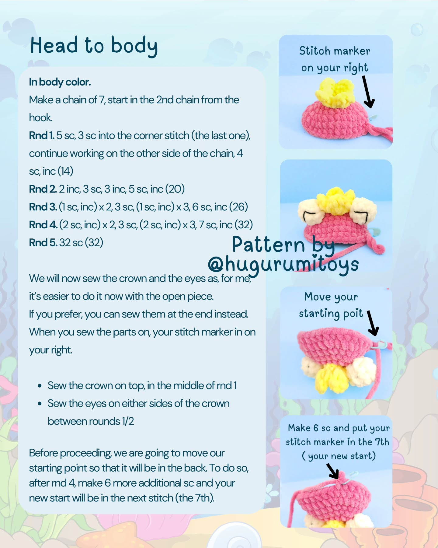 Free Crochet Crab Pattern: Adorable Amigurumi Toys
