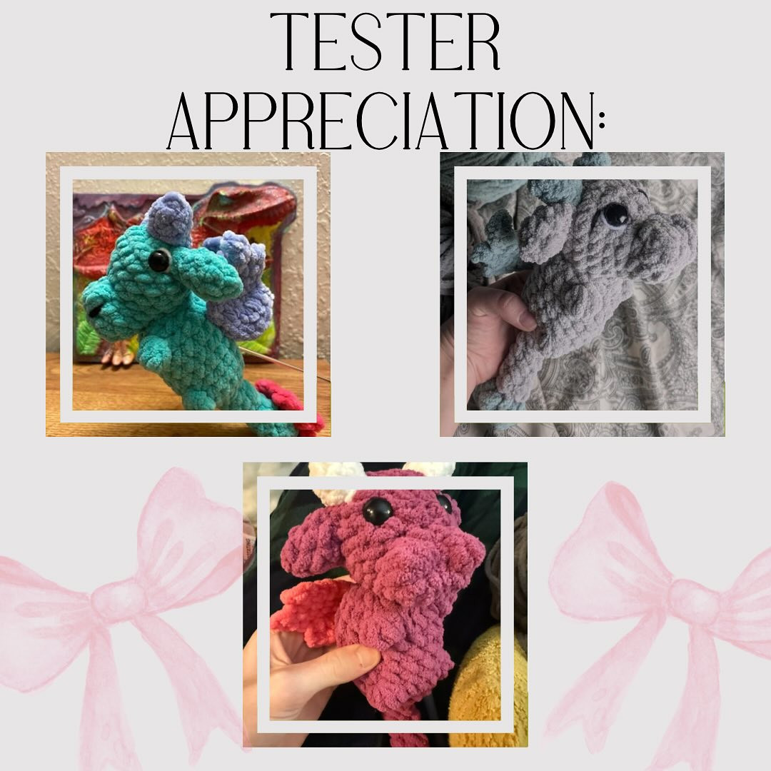 Free Crochet Dragon Pattern
