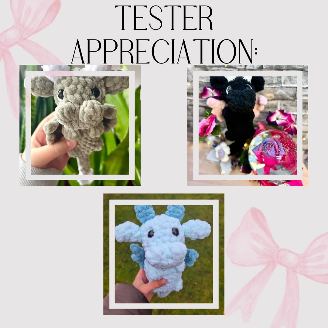 Free Crochet Dragon Pattern