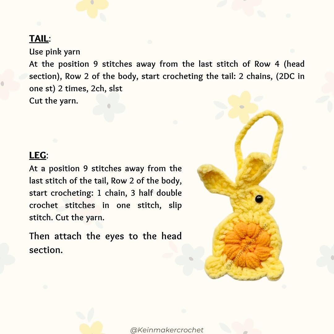 Free Crochet Easter Bunny Pattern